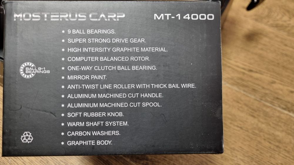 Set 4 Mulinete PRO FL MT 14000 Mosterus Carp 10Rulmenti