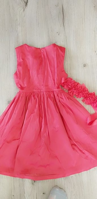 Фирменное Платье для девочки с поясом