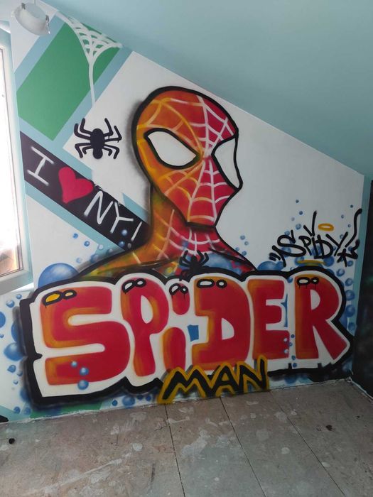 graffiti СТЕНОПИСИ/ ГРАФИТИ РИСУНКИ  и услуги по ПОРЪЧКА