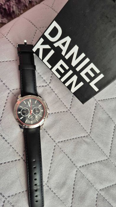 Ceas Daniel Klein Exclusive nou,curea piele,la cutie
