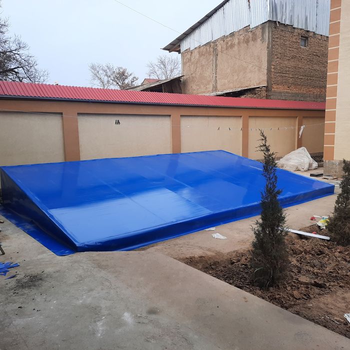 Банер баннер бассен тент baner banner bassen tent установка киламиз