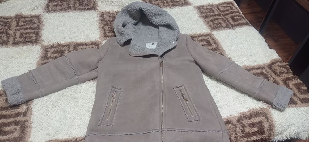 Дублёнка женская тёплая