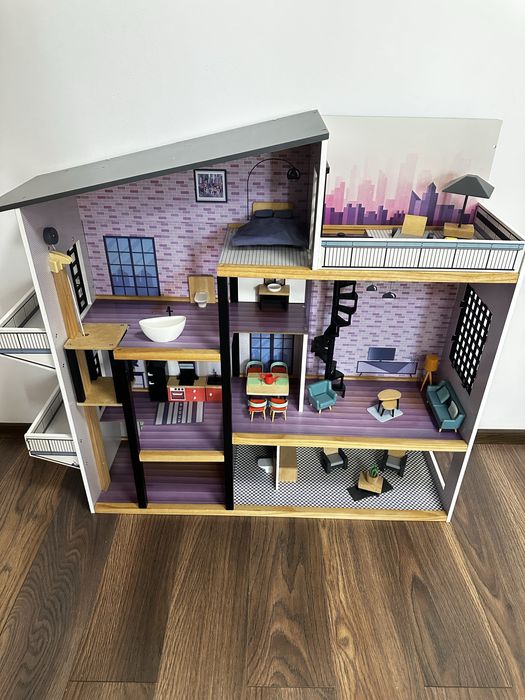 Casa de papusi XXL ( Lidl ) + mobilier complet