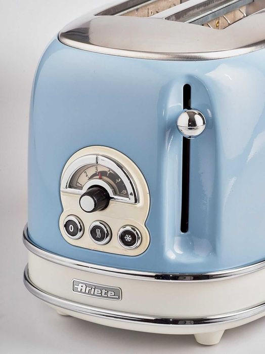 Тостер за 2 филии Ariete Vintage 155 – 810W, Ретро дизайн