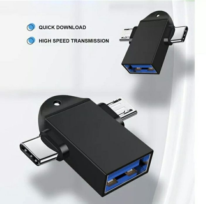 OTG адаптер, USB переходник, ЮСБ