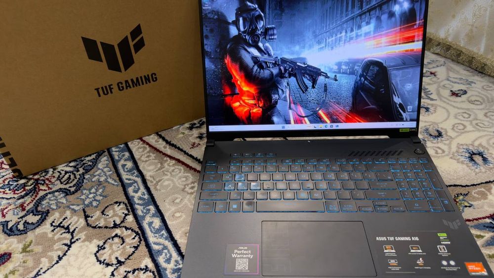 Игровой ноутбук ASUS TUF GAMING A16 Reyzn 9 7845HX/RTX4070 8гб/ОЗУ 32г