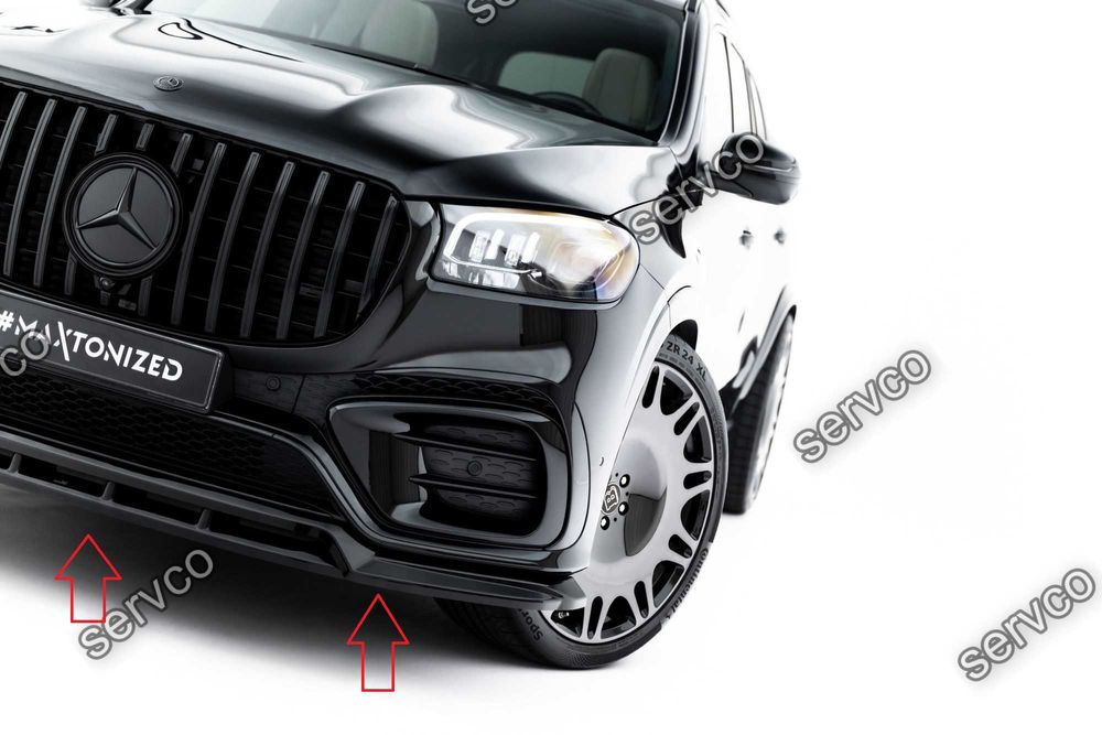 Prelungire bara fata Mercedes GLS X167 AMG-Line 2023- v2 Maxton Design
