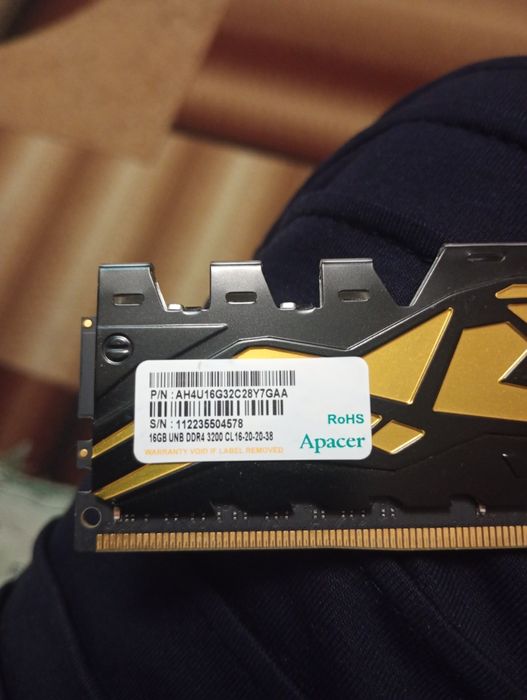 ОЗУ DDR 4 16 гигабайт