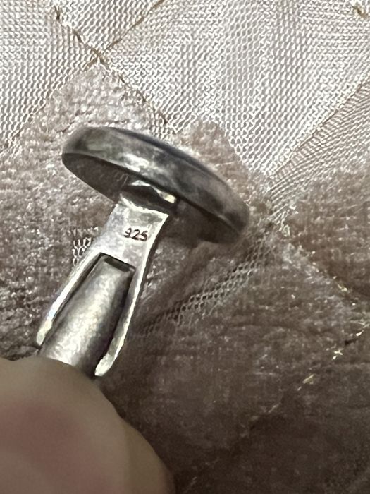 Продам запонки серебро