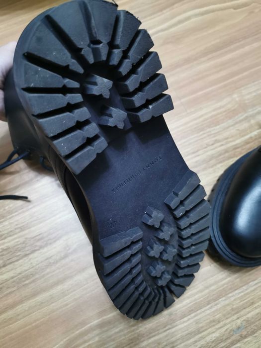 Ghete / Bocanci piele naturala Tommy Hilfiger, marimea 42