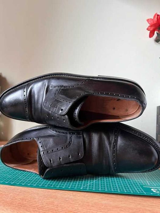 Pantofi BALLY Scribe piele neagră tip Oxford/Derby
