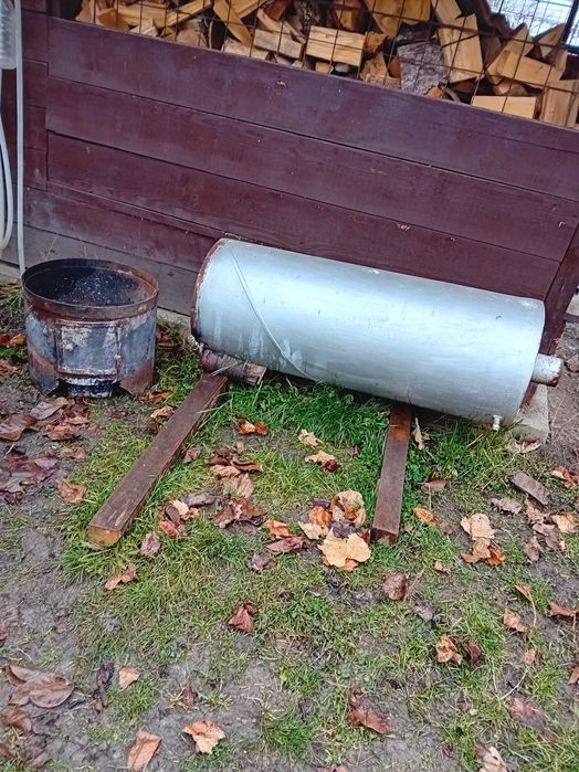 Vand centrala si Vand boiler pe lemne 200l