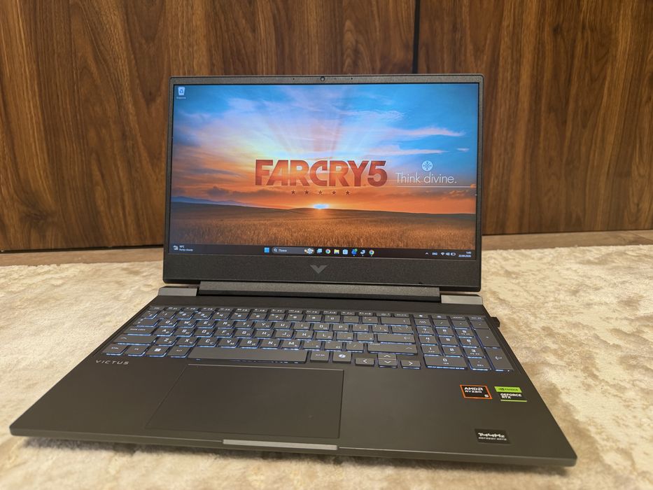 Новый Игровой HP VICTUS Ryzen 5-8640HS/16GB DDR5/RTX 2050/SSD512GB/144