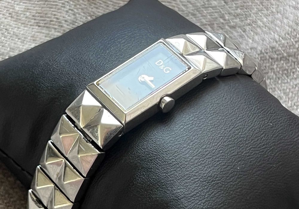 Ceas D&G Dolce Gabbana Time dama otel inoxidabil Y2K