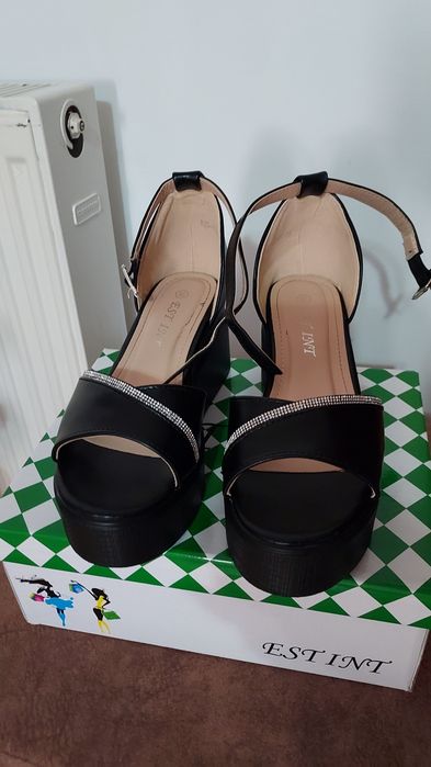 Sandale dama negre