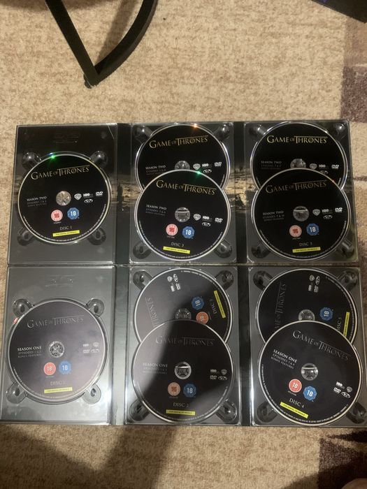 Game of thrones the complete first & second seasons/ Игра на тронове - първи и втори сезон двд