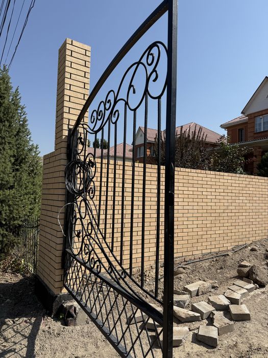 Ворота с калиткой