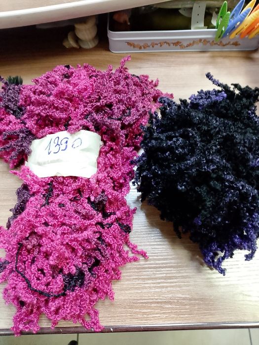 Пряжа и готовые изделия