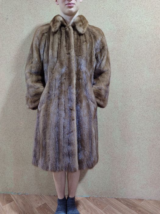 Норковая шуба б/у