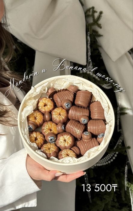 Мандарин в шоколаде