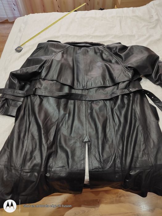 Нов уникален кожен шлифер