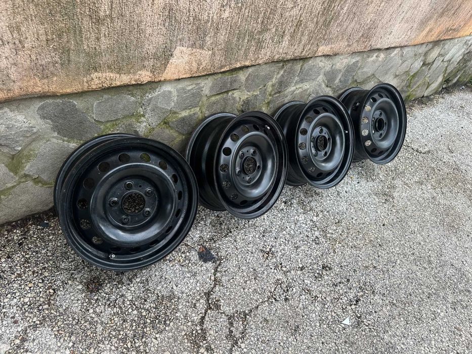 4бр. железни джанти 15" 5х114.3 - Hyundai i30, Kia Ceed с датчици
