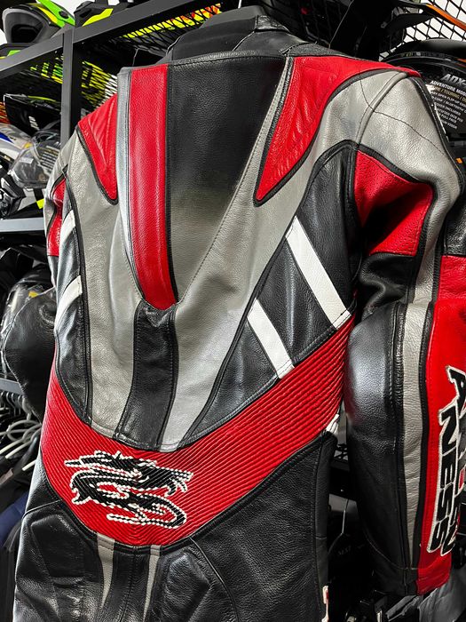 Кожен мото екип ARLEN NESS DRAGON  Vented,размер 50-M,голяма гърбица