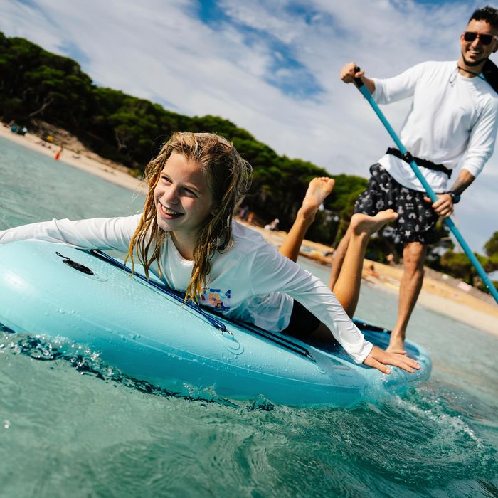 Set Stand up paddle gonflabil 10'6 1-2 - produs resigilat Decathlon