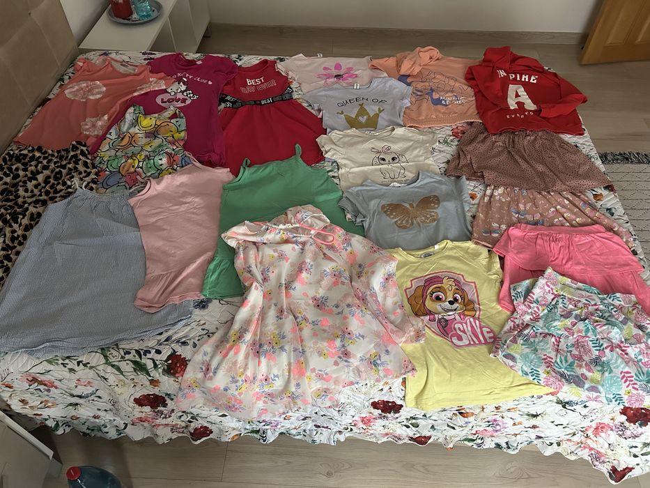 Lot 122-128 pentru vara, fetite-19 produse