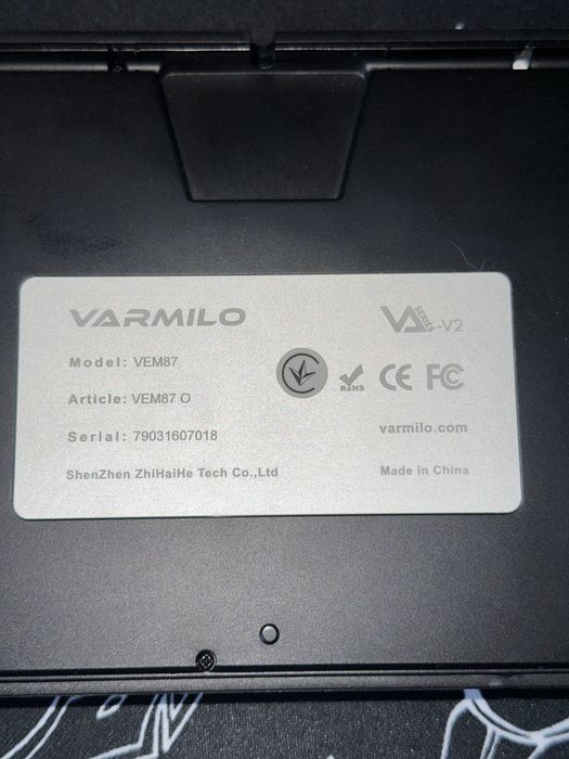 Varmilo MA87M V2 CMYK, EC Sakura V2