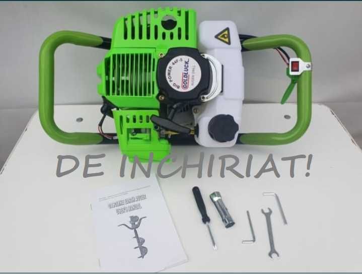 De inchiriat / Inchiriez Motoburghiu burghiu pamant / Motocoasa iarba