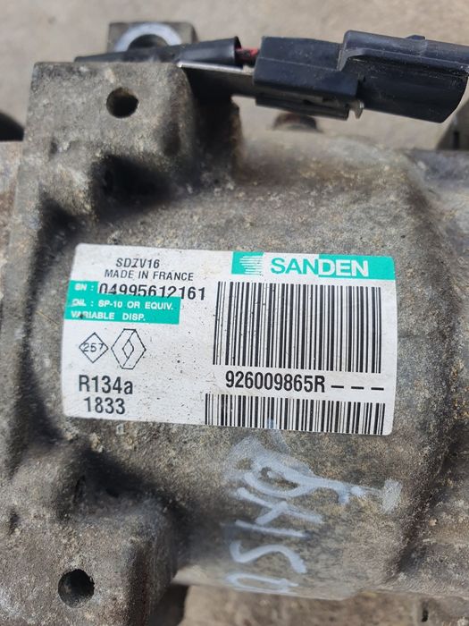 Compresor ac nissan qashqai 1.5 dci euro 5 an 2012