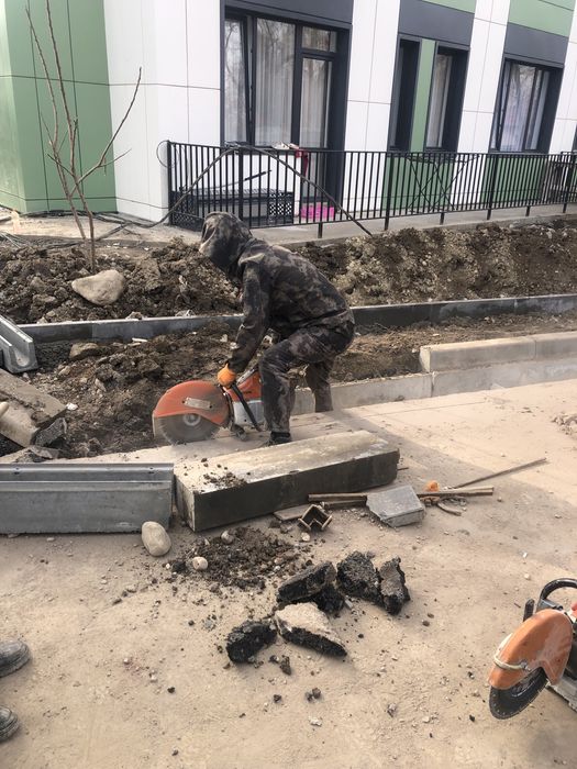 Асфальтирование территорий дорог