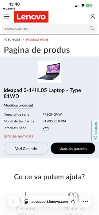 Laptop Lenovo i7