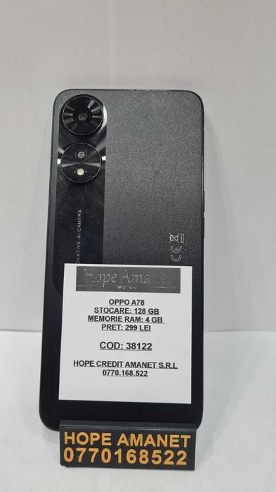 Hope Amanet P1/OPPO A78 128GB/4GB RAM #38122