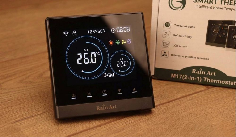 комнатный термостат wi-fi Конвектор внутрипольный и тёплый пол 2 в 1