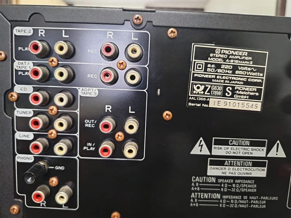 Pioneer amplificator statie A616 MKII