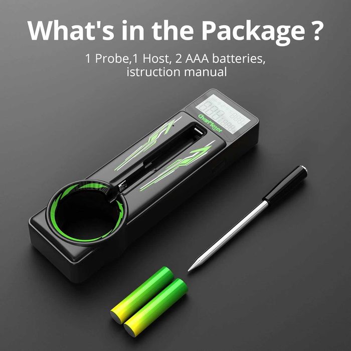 CharMeter FNT21 безжичен термометър за месо Bluetooth 100м дигитален