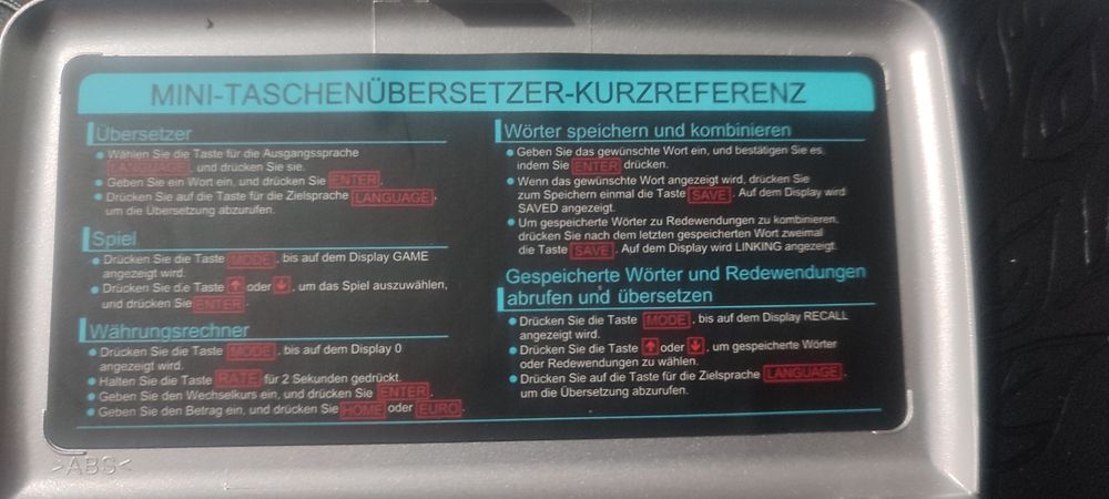 2 agende electronice cu traducere