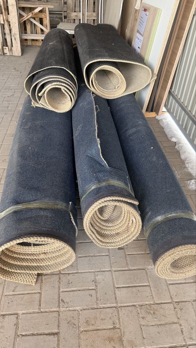 Джутовые ковры бу