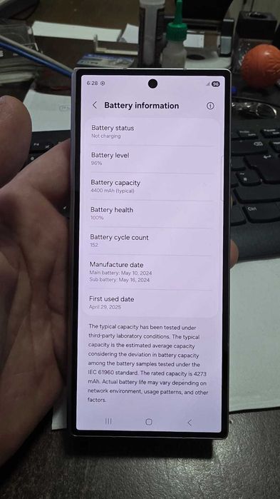 Samsung Z Fold6 / Silver / Ca Nou / 512 GB