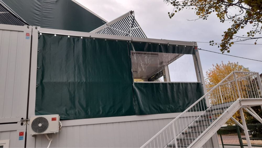 Folie terasa,folie pvc cristal,inchidere terasa