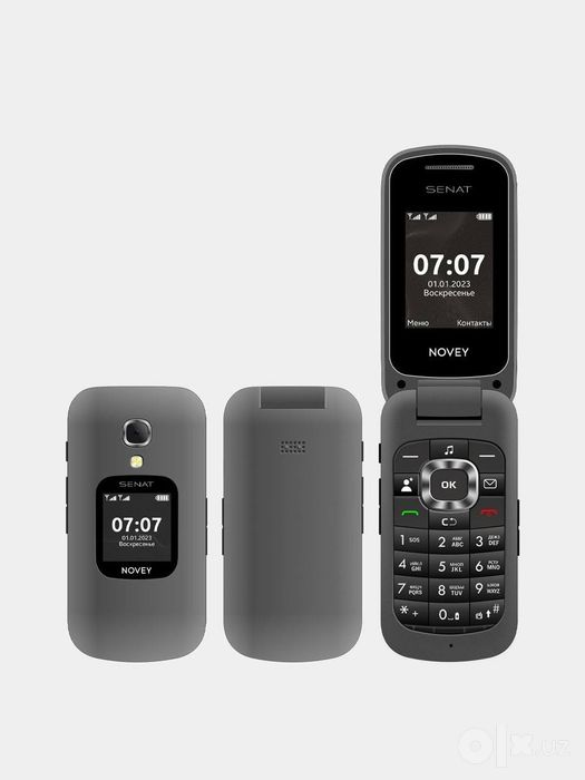 Novey Senat GSM 2ta sim karta 1ta flesh karta