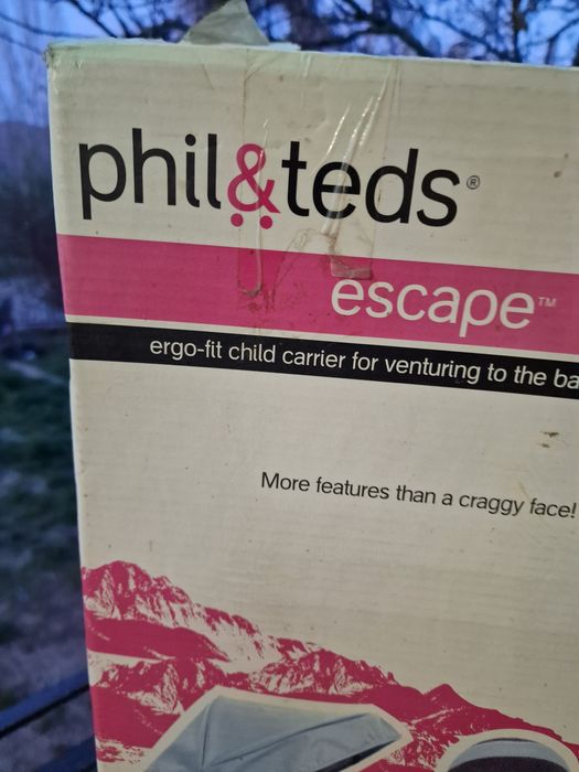 Phil & teds escape раница за бебе за планина