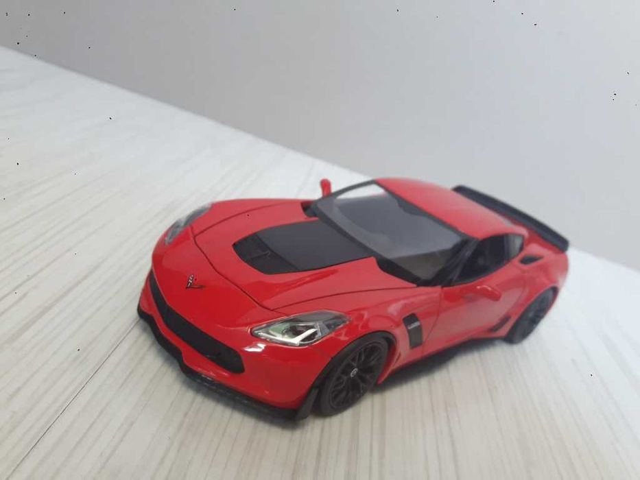 Chevrolet Corvette Z06 2017  1:24 Whelly Червен