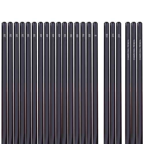 Комплект графитни моливи за рисуване / Faber castell моливи за графика