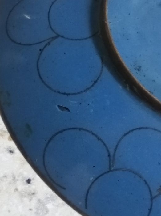 Декоративное блюдце/розетка клуазоне Китай