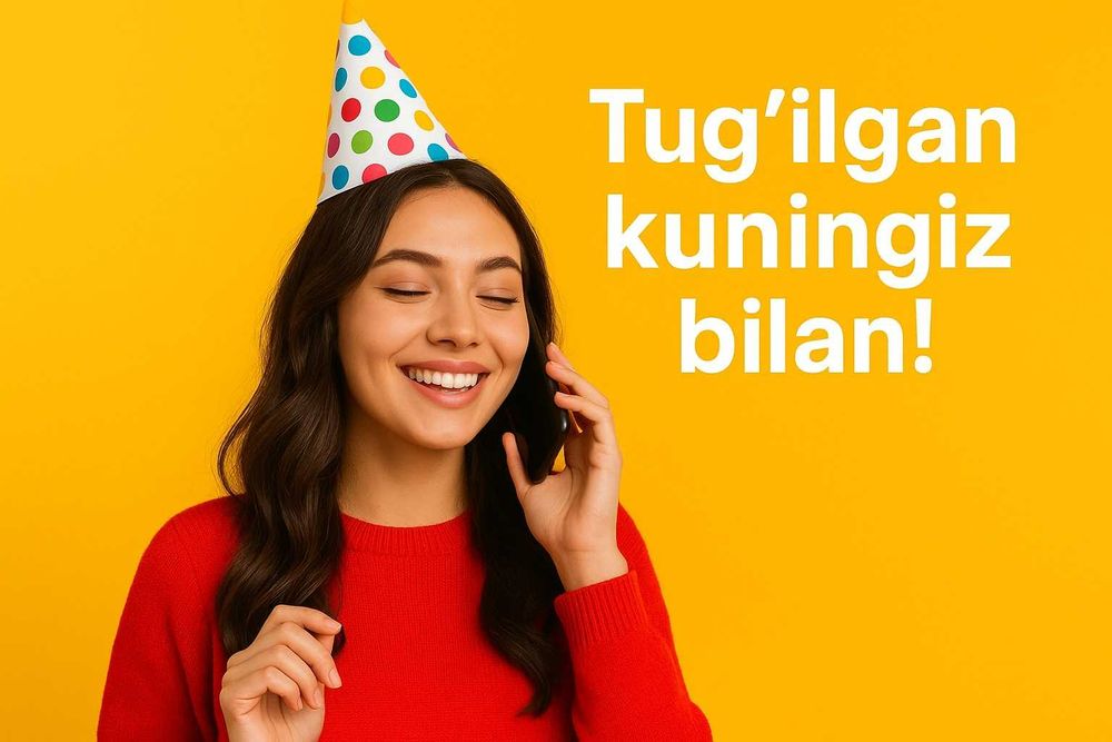 Тугилган кунга табрик лоихаси - кутилмаган кунгирок