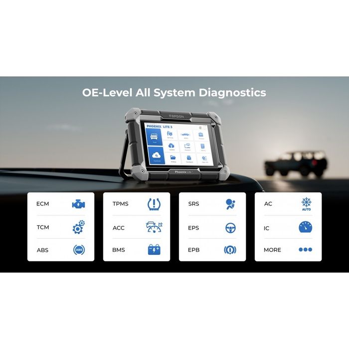 Професионална Диагностика Topdon phoenix lite 3