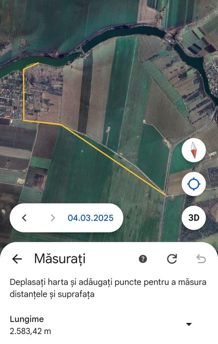 Teren de vanzare in Sat Walter Mărăcineanu ,Comuna Iepuresti